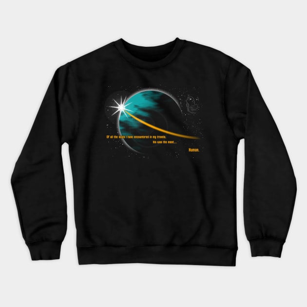 Boldly gone. Crewneck Sweatshirt by Everdream